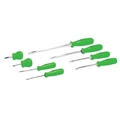 Performance Tool 8pc Hi-Viz Green ScwDrv Set W904GN